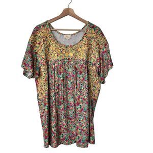 Floral Multicolor Women's Tunic